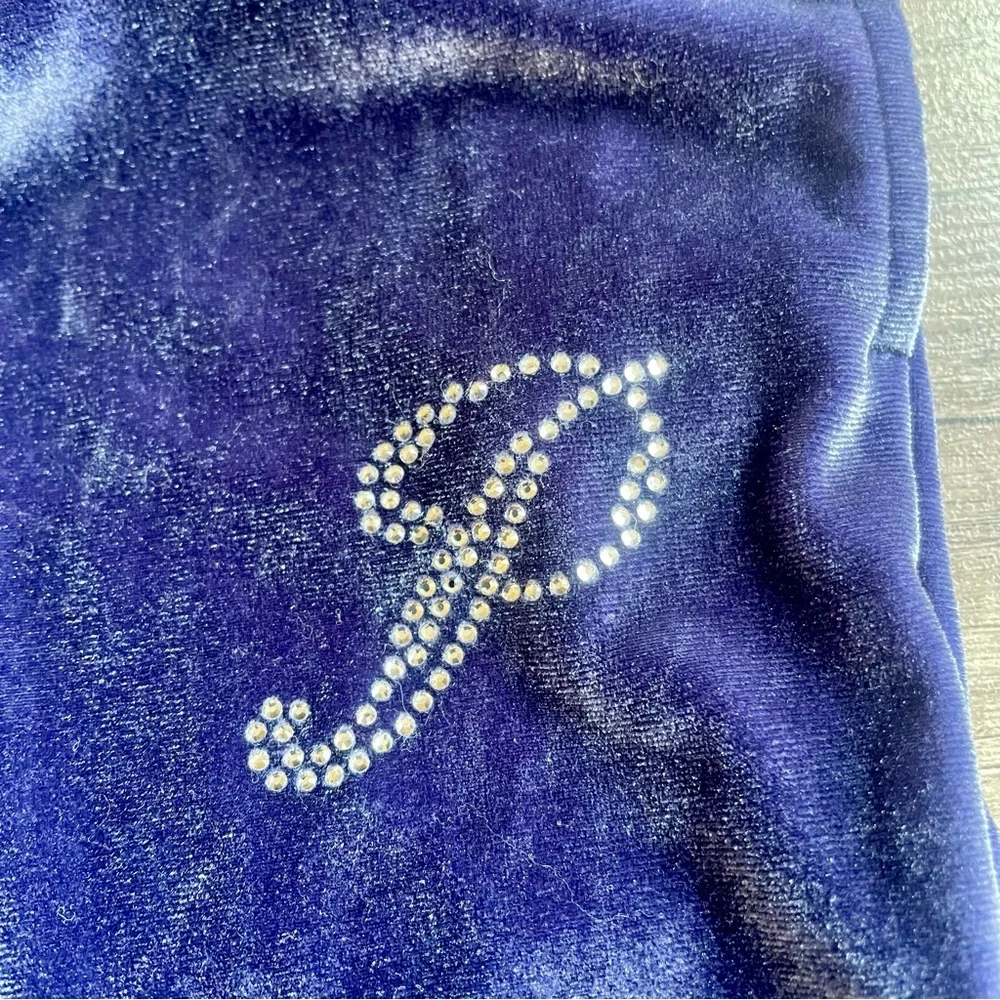 PINK Victoria’s Secret Purple-Blue Velour Lounge Pants XS X-Small